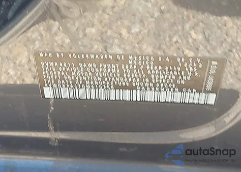 2013 Volkswagen Jetta 2.5L Se z USA, uszkodzony, nr VIN 3VWDX7AJ7DM410758